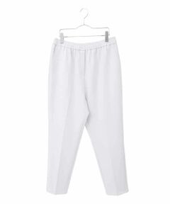 HIROKO BIS GRANDE / ヒロコビス グランデ ショート・ハーフ・半端丈パンツ | 【大きいサイズ/接触冷感】センタークリースストレッチパンツ /洗濯機で洗える