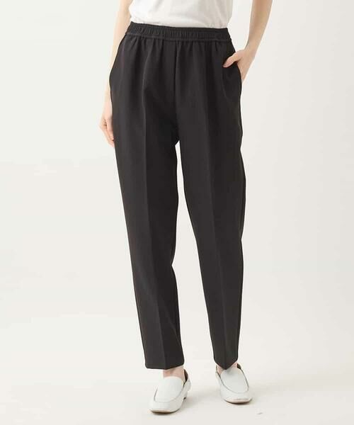 HIROKO BIS GRANDE / ヒロコビス グランデ ショート・ハーフ・半端丈パンツ | 【大きいサイズ/接触冷感】センタークリースストレッチパンツ /洗濯機で洗える | 詳細10