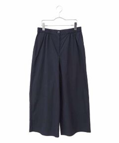 HIROKO BIS GRANDE / ヒロコビス グランデ その他パンツ | 【大きいサイズ/撥水】ストレッチタフタデザインワイドパンツ /洗濯機で洗える