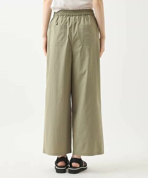 HIROKO BIS GRANDE / ヒロコビス グランデ その他パンツ | 【大きいサイズ/撥水】ストレッチタフタデザインワイドパンツ /洗濯機で洗える | 詳細3
