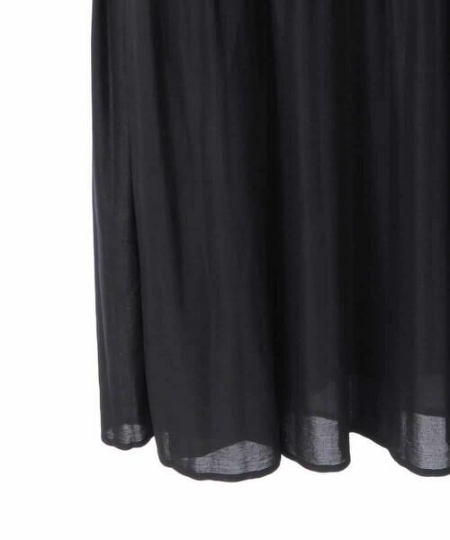 HIROKO BIS GRANDE / ヒロコビス グランデ ロング・マキシ丈ワンピース | 【大きいサイズ/接触冷感】ランダムプリーツドレスワンピース /洗える | 詳細19