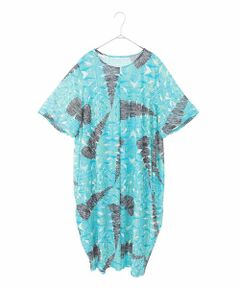 HIROKO BIS GRANDE / ヒロコビス グランデ ロング・マキシ丈ワンピース | 【大きいサイズ】デザインコクーンワンピース /洗濯機で洗える