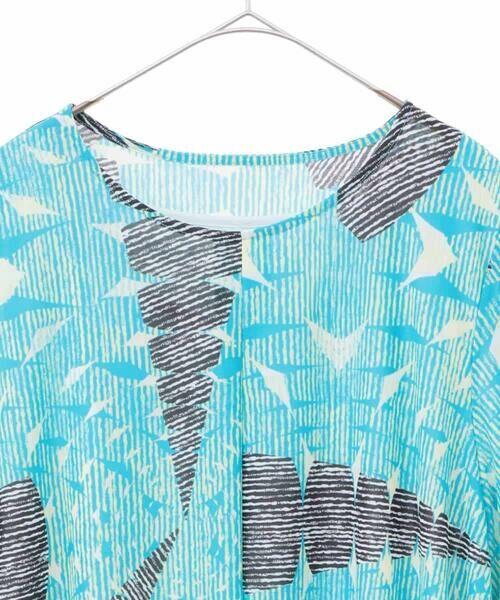 HIROKO BIS GRANDE / ヒロコビス グランデ ロング・マキシ丈ワンピース | 【大きいサイズ】デザインコクーンワンピース /洗濯機で洗える | 詳細16