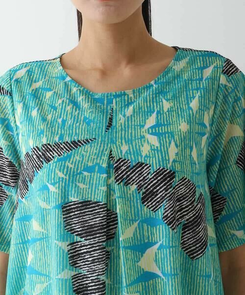 HIROKO BIS GRANDE / ヒロコビス グランデ ロング・マキシ丈ワンピース | 【大きいサイズ】デザインコクーンワンピース /洗濯機で洗える | 詳細24