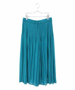 HIROKO BIS GRANDE / ヒロコビス グランデ その他パンツ | 【大きいサイズ/接触冷感】ランダムプリーツワイドパンツ /洗える