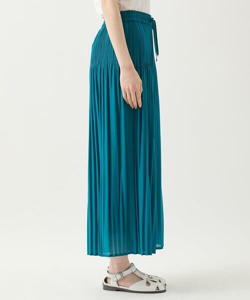 HIROKO BIS GRANDE / ヒロコビス グランデ その他パンツ | 【大きいサイズ/接触冷感】ランダムプリーツワイドパンツ /洗える | 詳細8