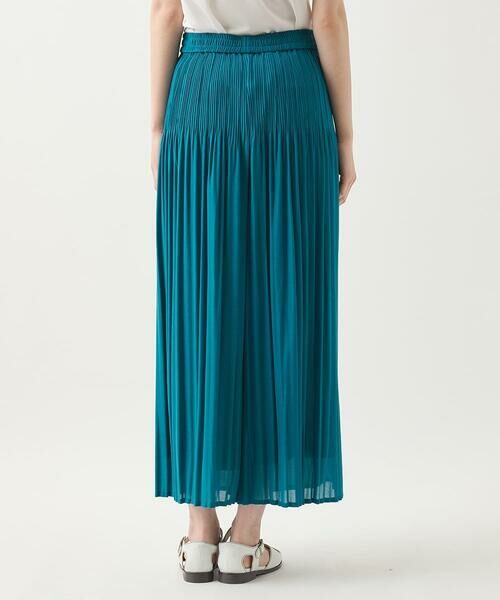 HIROKO BIS GRANDE / ヒロコビス グランデ その他パンツ | 【大きいサイズ/接触冷感】ランダムプリーツワイドパンツ /洗える | 詳細9