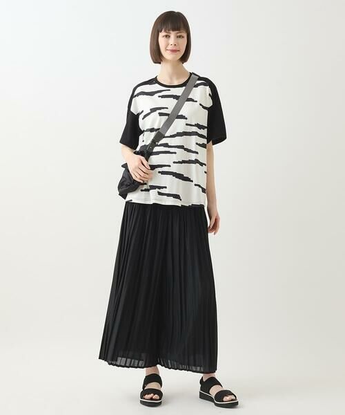 HIROKO BIS GRANDE / ヒロコビス グランデ その他パンツ | 【大きいサイズ/接触冷感】ランダムプリーツワイドパンツ /洗える | 詳細12