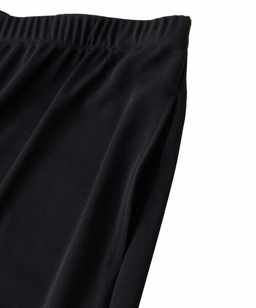 HIROKO BIS GRANDE / ヒロコビス グランデ その他パンツ | 【大きいサイズ】スムースジャージーフレアパンツ /洗濯機で洗える | 詳細3