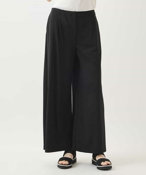 HIROKO BIS GRANDE / ヒロコビス グランデ その他パンツ | 【大きいサイズ】スムースジャージーフレアパンツ /洗濯機で洗える | 詳細6