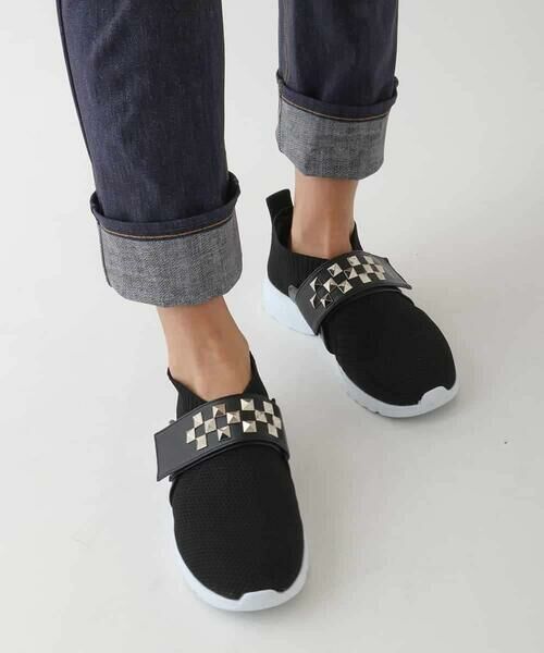 HIROKO BIS GRANDE / ヒロコビス グランデ チノ・ワークパンツ | 【大きいサイズ】デニムプリントストレッチプルオンパンツ /洗濯機で洗える | 詳細8