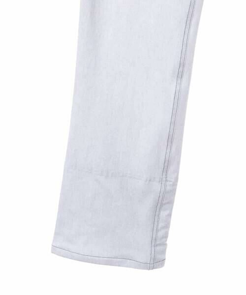 HIROKO BIS GRANDE / ヒロコビス グランデ チノ・ワークパンツ | 【大きいサイズ】デニムプリントストレッチプルオンパンツ /洗濯機で洗える | 詳細17