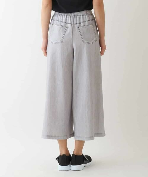 HIROKO BIS GRANDE / ヒロコビス グランデ その他パンツ | 【大きいサイズ】デニムプリントストレッチガウチョパンツ /洗濯機で洗える | 詳細13