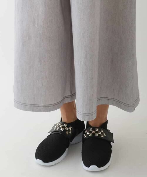 HIROKO BIS GRANDE / ヒロコビス グランデ その他パンツ | 【大きいサイズ】デニムプリントストレッチガウチョパンツ /洗濯機で洗える | 詳細17