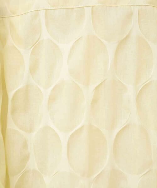 HIROKO BIS GRANDE / ヒロコビス グランデ シャツ・ブラウス | 【大きいサイズ】ドットシアーショートスリーブシャツ /洗える | 詳細5