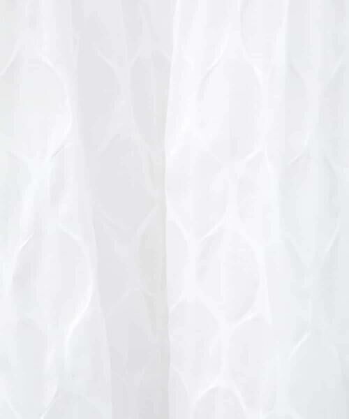 HIROKO BIS GRANDE / ヒロコビス グランデ シャツ・ブラウス | 【大きいサイズ】ドットシアータックロングシャツ /洗える | 詳細5