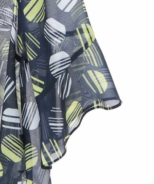 HIROKO BIS GRANDE / ヒロコビス グランデ シャツ・ブラウス | 【大きいサイズ】ストライプドット柄プリントブラウス /洗濯機で洗える | 詳細3