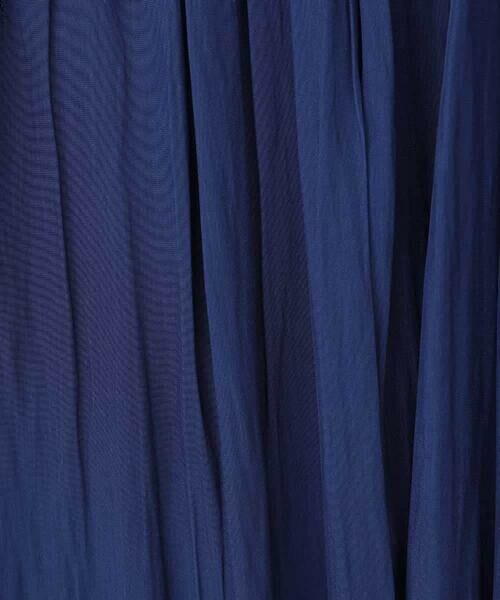 HIROKO BIS GRANDE / ヒロコビス グランデ ロング・マキシ丈ワンピース | 【大きいサイズ】タックデザインワンピース /洗濯機で洗える | 詳細6