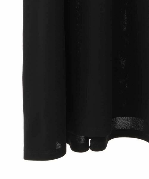 HIROKO BIS GRANDE / ヒロコビス グランデ カットソー | 【大きいサイズ/接触冷感】ラインアクセントジャージーカットソー | 詳細4