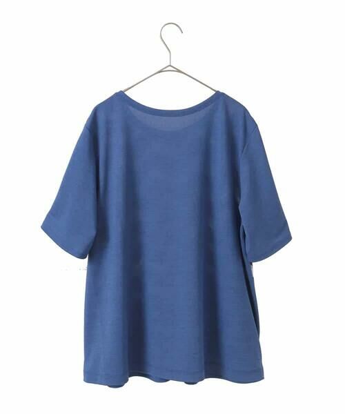 HIROKO BIS GRANDE / ヒロコビス グランデ カットソー | 【大きいサイズ】幾何学柄プリントカットプルオーバー /洗える | 詳細13