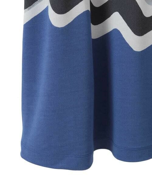 HIROKO BIS GRANDE / ヒロコビス グランデ カットソー | 【大きいサイズ】幾何学柄プリントカットプルオーバー /洗える | 詳細16