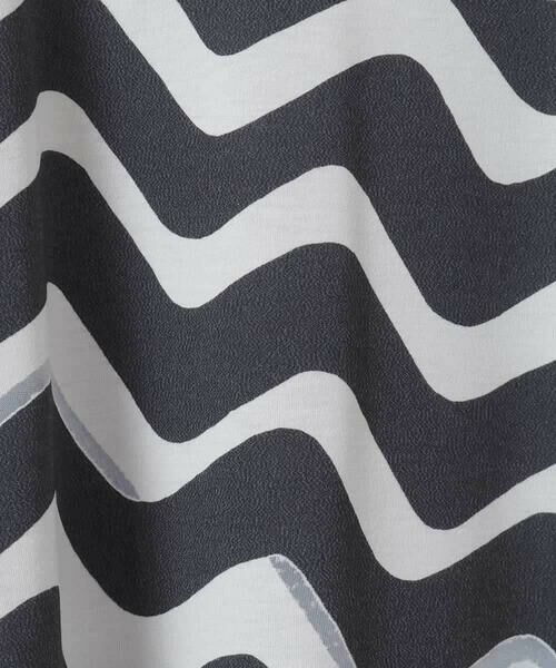 HIROKO BIS GRANDE / ヒロコビス グランデ カットソー | 【大きいサイズ】幾何学柄プリントカットプルオーバー /洗える | 詳細17