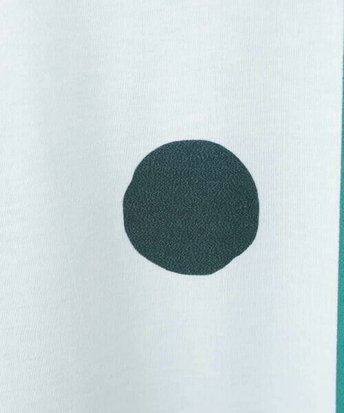 HIROKO BIS GRANDE / ヒロコビス グランデ チュニック | 【大きいサイズ】幾何学柄プリントカットチュニック /洗える | 詳細5