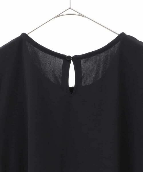 HIROKO BIS GRANDE / ヒロコビス グランデ カットソー | 【大きいサイズ】フラワーデコ刺繍ブラウス /洗える | 詳細11