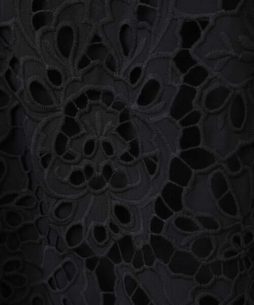 HIROKO BIS GRANDE / ヒロコビス グランデ カットソー | 【大きいサイズ】フラワーデコ刺繍ブラウス /洗える | 詳細14