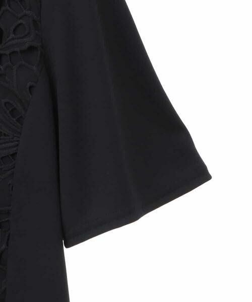 HIROKO BIS GRANDE / ヒロコビス グランデ チュニック | 【大きいサイズ】カットワークデコ刺繍チュニック /洗える | 詳細4
