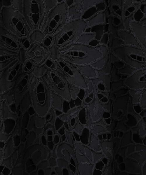 HIROKO BIS GRANDE / ヒロコビス グランデ チュニック | 【大きいサイズ】カットワークデコ刺繍チュニック /洗える | 詳細6