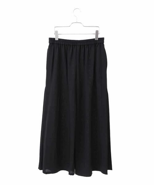 HIROKO BIS GRANDE / ヒロコビス グランデ その他パンツ | 【大きいサイズ】リネンライクドライイージーワイドパンツ /洗濯機で洗える | 詳細15