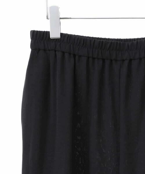 HIROKO BIS GRANDE / ヒロコビス グランデ その他パンツ | 【大きいサイズ】リネンライクドライイージーワイドパンツ /洗濯機で洗える | 詳細16