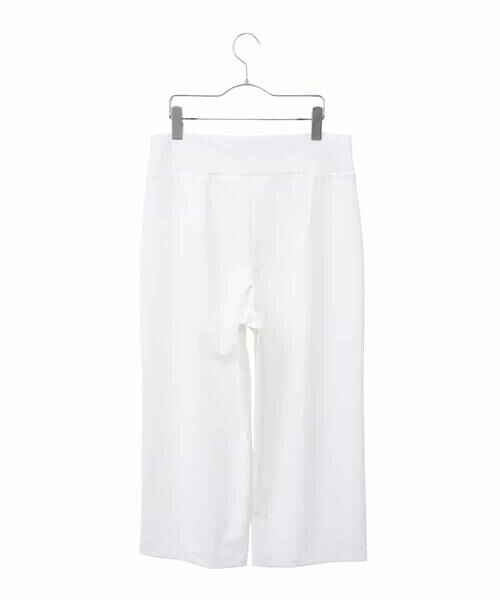 HIROKO BIS GRANDE / ヒロコビス グランデ その他パンツ | 【大きいサイズ/接触冷感/吸汗速乾】ドライストレッチワイドプルオンパンツ /洗濯機で洗える | 詳細14