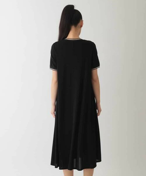 HIROKO BIS GRANDE / ヒロコビス グランデ ロング・マキシ丈ワンピース | 【大きいサイズ/接触冷感】ラインアクセントジャージーワンピース | 詳細11
