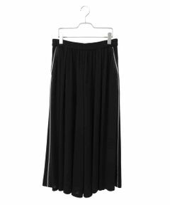 HIROKO BIS GRANDE / ヒロコビス グランデ その他パンツ | 【大きいサイズ/接触冷感】ラインアクセントジャージーフレアパンツ