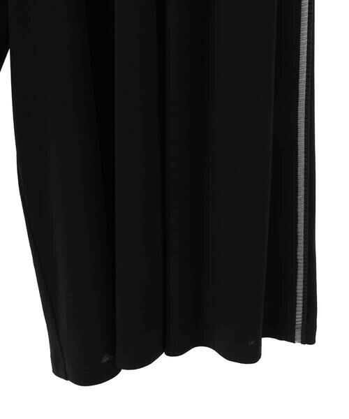 HIROKO BIS GRANDE / ヒロコビス グランデ その他パンツ | 【大きいサイズ/接触冷感】ラインアクセントジャージーフレアパンツ | 詳細5