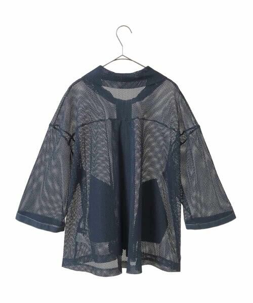 HIROKO BIS GRANDE / ヒロコビス グランデ その他アウター | 【大きいサイズ】ナチュラルメッシュショートブルゾン /洗える | 詳細1