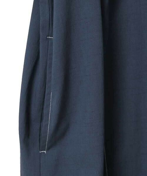 HIROKO BIS GRANDE / ヒロコビス グランデ ロング・マキシ丈ワンピース | 【大きいサイズ】配色ステッチ立体スリーブワンピース | 詳細12