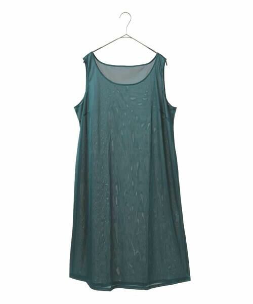 HIROKO BIS GRANDE / ヒロコビス グランデ ロング・マキシ丈ワンピース | 【大きいサイズ】配色ステッチ立体スリーブワンピース | 詳細17