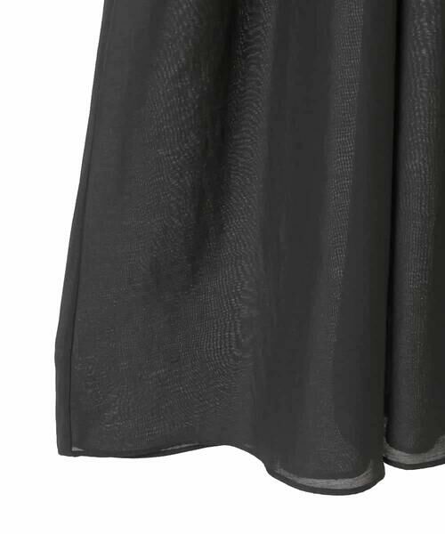 HIROKO BIS GRANDE / ヒロコビス グランデ ロング・マキシ丈ワンピース | 【大きいサイズ】ピンタックデザインシルエットワンピース /洗濯機で洗える | 詳細20