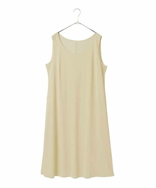 HIROKO BIS GRANDE / ヒロコビス グランデ ロング・マキシ丈ワンピース | 【大きいサイズ】ピンタックデザインシルエットワンピース /洗濯機で洗える | 詳細22