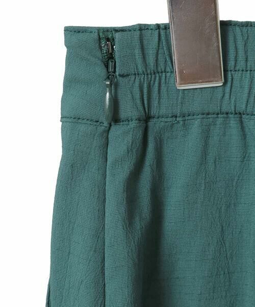 HIROKO BIS GRANDE / ヒロコビス グランデ ロング・マキシ丈スカート | 【大きいサイズ】リネンライクストレッチフレアスカート /洗える | 詳細3