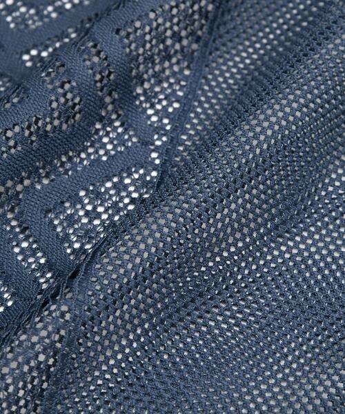 HIROKO BIS GRANDE / ヒロコビス グランデ カットソー | 【大きいサイズ】ラッセルメッシュデザインカットソー /洗濯機で洗える | 詳細16