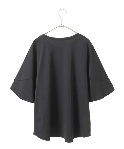 HIROKO BIS GRANDE / ヒロコビス グランデ カットソー | 【大きいサイズ/接触冷感】フラワープリントコットンカットソー /洗える | 詳細1