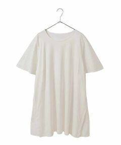 HIROKO BIS GRANDE / ヒロコビス グランデ チュニック | 【大きいサイズ/接触冷感】コットンレース切り替えデザインチュニック