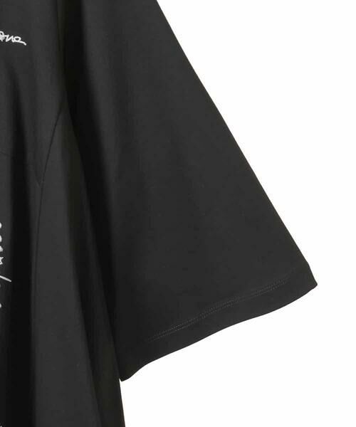 HIROKO BIS GRANDE / ヒロコビス グランデ チュニック | 【大きいサイズ/接触冷感】イレギュラーヘムデザインチュニックカットソー /洗える | 詳細3