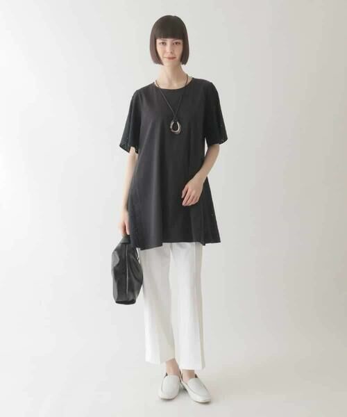 HIROKO BIS GRANDE / ヒロコビス グランデ その他パンツ | 【大きいサイズ】2WAYストレッチベルボトムパンツ /洗濯機で洗える | 詳細18