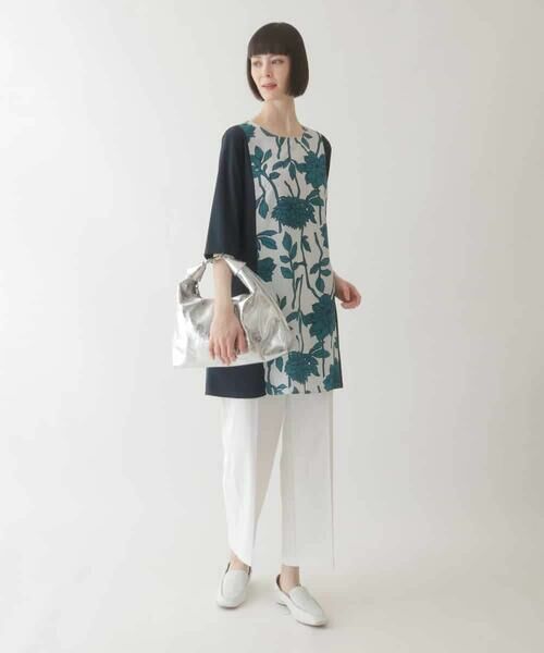 HIROKO BIS GRANDE / ヒロコビス グランデ その他パンツ | 【大きいサイズ】2WAYストレッチベルボトムパンツ /洗濯機で洗える | 詳細24