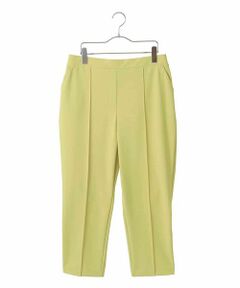 HIROKO BIS GRANDE / ヒロコビス グランデ チノ・ワークパンツ | 【大きいサイズ/接触冷感/吸汗速乾】センタークリースプルオンパンツ /洗濯機で洗える